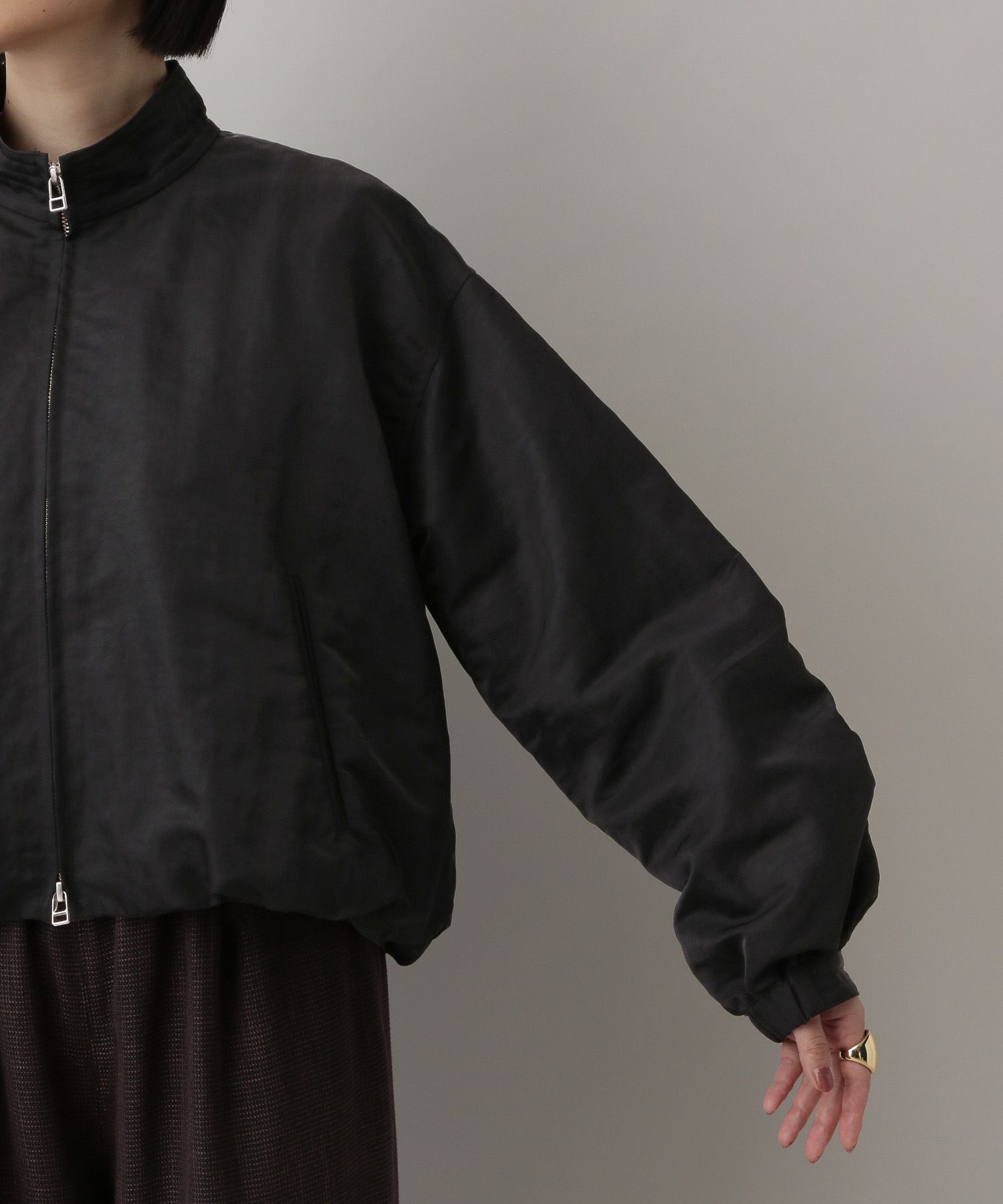 A part by 「【セットアップ対応】ナイロンバルーンブルゾン」|ブルゾン・スタジャン|