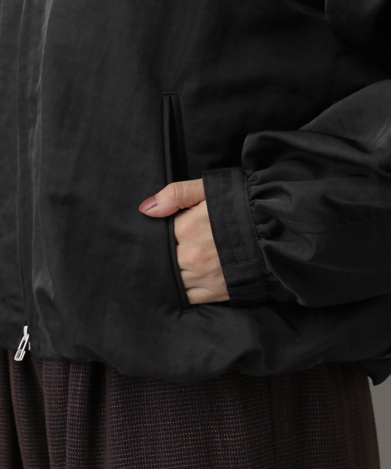 A part by 「【セットアップ対応】ナイロンバルーンブルゾン」|ブルゾン・スタジャン|