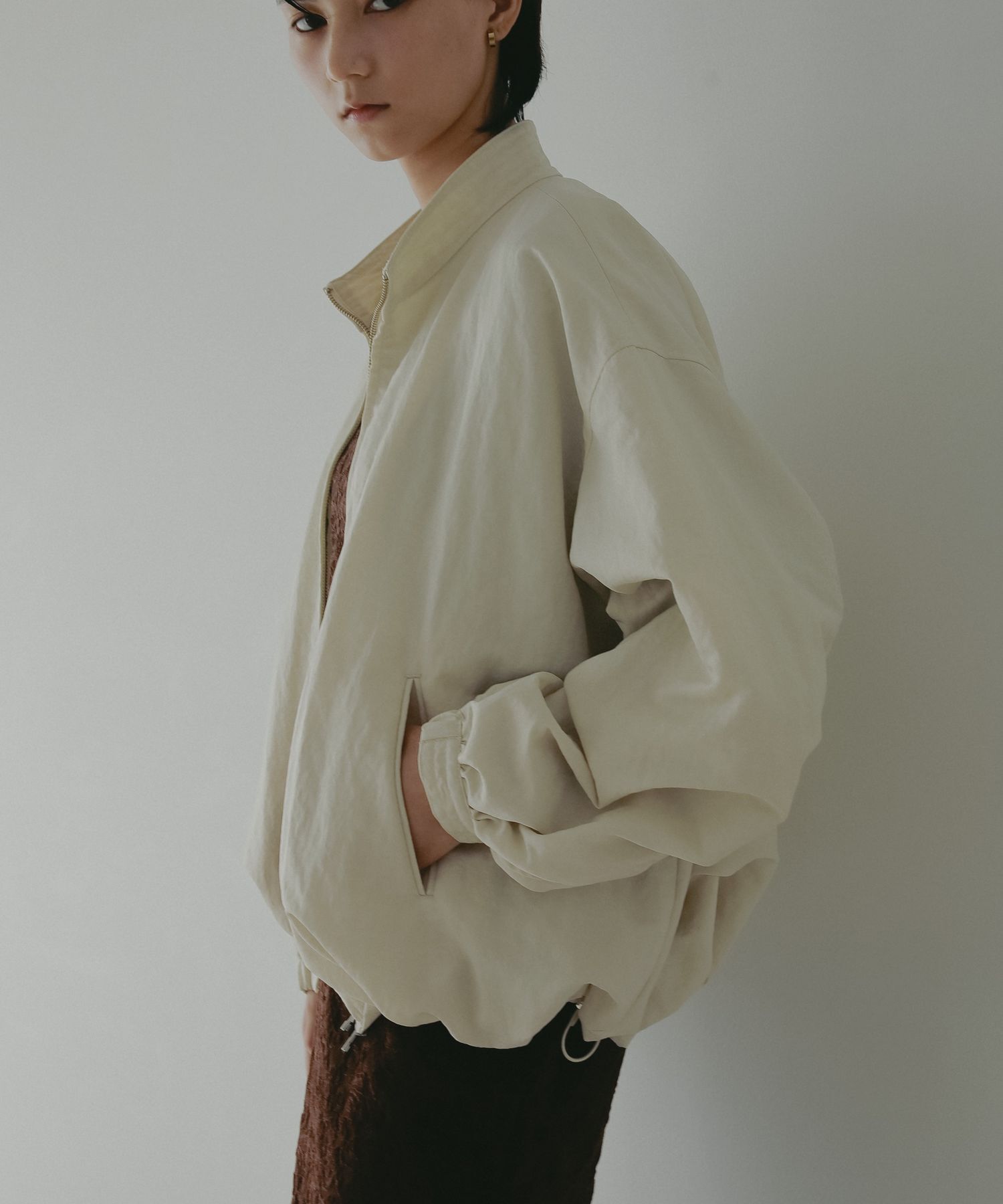 A part by 「【セットアップ対応】ナイロンバルーンブルゾン」|ブルゾン・スタジャン|