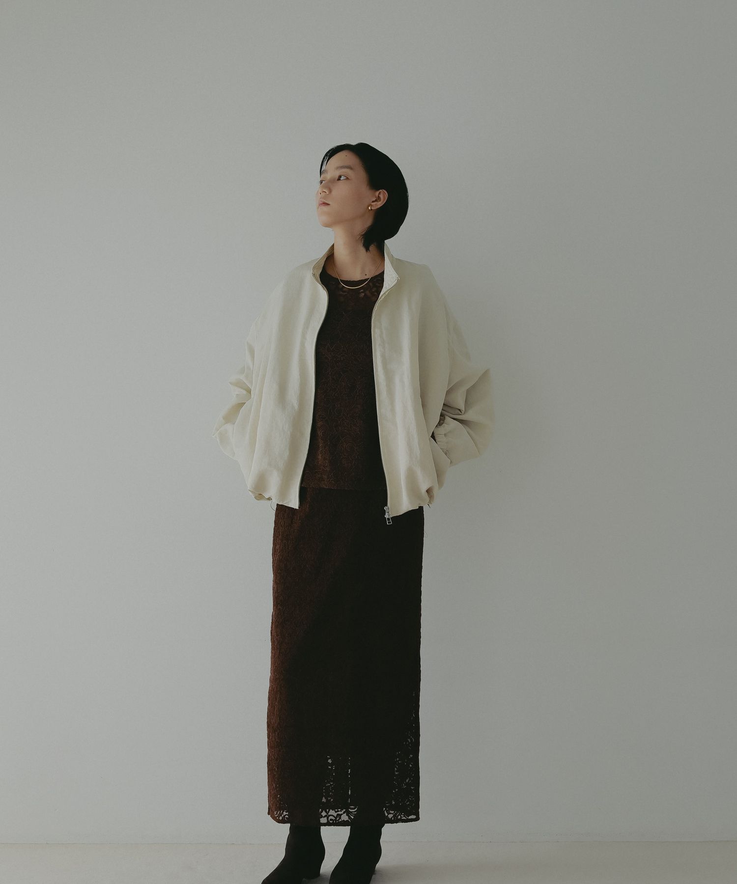 A part by 「【セットアップ対応】ナイロンバルーンブルゾン」|ブルゾン・スタジャン|