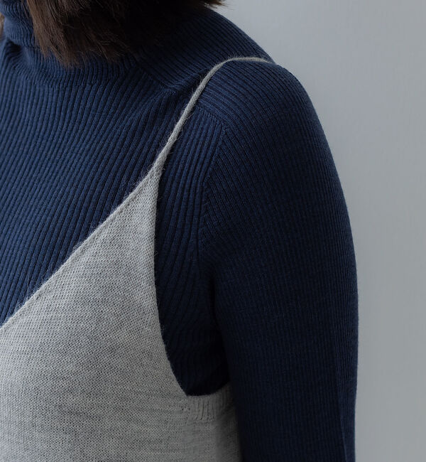 collex「ナチュラルファインヤーンキャミワンピース」|ニット・セーター|