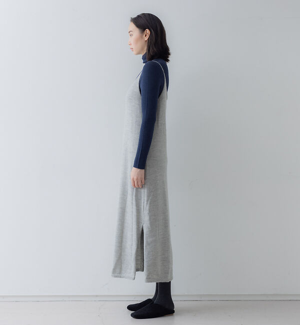 collex「ナチュラルファインヤーンキャミワンピース」|ニット・セーター|