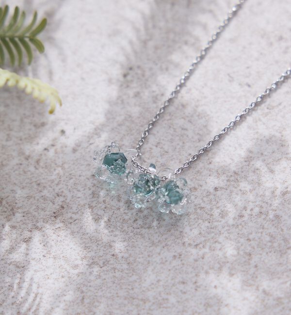 collex「【HARIO Lampwork Factory】ネックレス ひとふさのミモザ」|ネックレス|