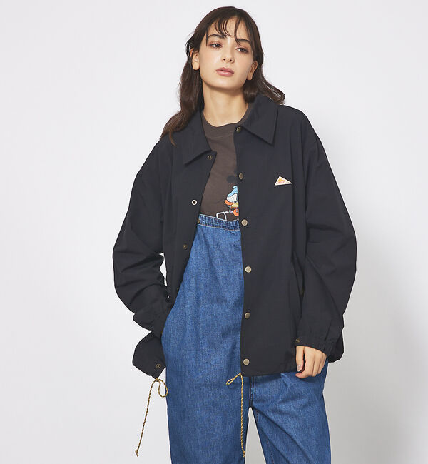 ABAHOUSE「【KELTY/ ケルティー】Field Jacket / 撥水コーチジャケット/」|ブルゾン・スタジャン|ブラック