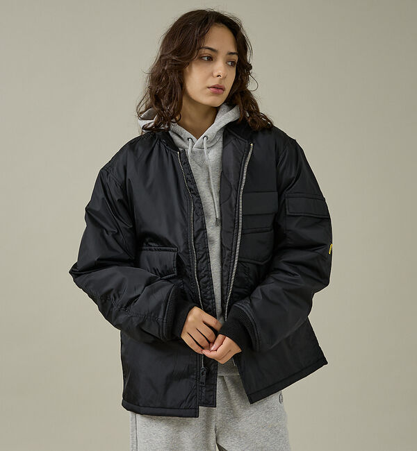 ABAHOUSE「【SPIEWAK/スピワック】G-8 WEP JACKET / ユニセックス ミ」|ブルゾン・スタジャン|ブラック