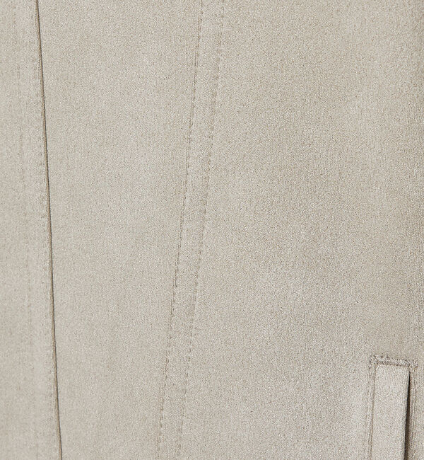 ABAHOUSE「【スエードライク】トラッカー ジャケット」|ブルゾン・スタジャン|