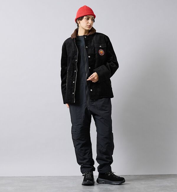 ABAHOUSE「【POLER/ポーラー】CORDUROY BOA JK/コーデュロイ/ボア/ユニ」|ブルゾン・スタジャン|