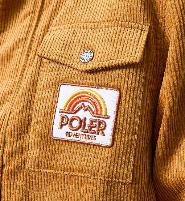 ABAHOUSE「【POLER/ポーラー】CORDUROY BOA JK/コーデュロイ/ボア/ユニ」|ブルゾン・スタジャン|