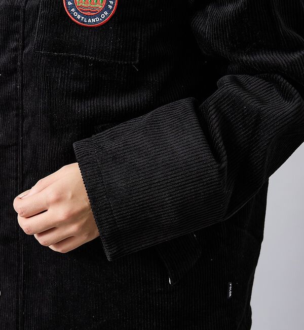 ABAHOUSE「【POLER/ポーラー】CORDUROY BOA JK/コーデュロイ/ボア/ユニ」|ブルゾン・スタジャン|