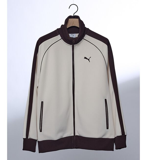 ABAHOUSE「【セットアップ対応】PUMA T7 トラック ジャケット JP / ユニセックス」|ブルゾン・スタジャン|ホワイト