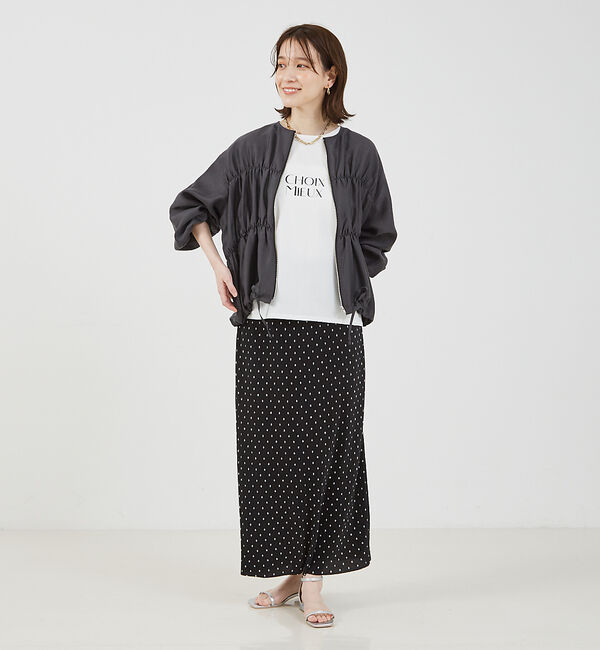 abahouse mavie「【WEB Domani掲載】シアーシャーリングブルゾン」|ブルゾン・スタジャン|