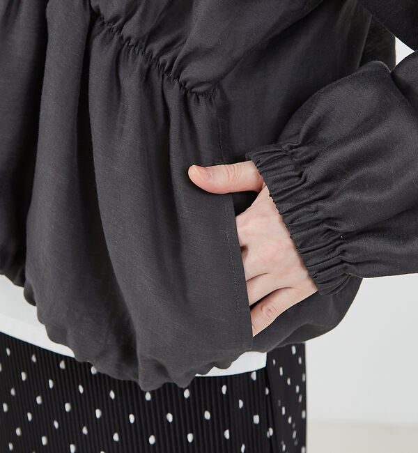 abahouse mavie「【WEB Domani掲載】シアーシャーリングブルゾン」|ブルゾン・スタジャン|