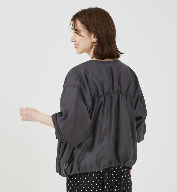 abahouse mavie「【WEB Domani掲載】シアーシャーリングブルゾン」|ブルゾン・スタジャン|