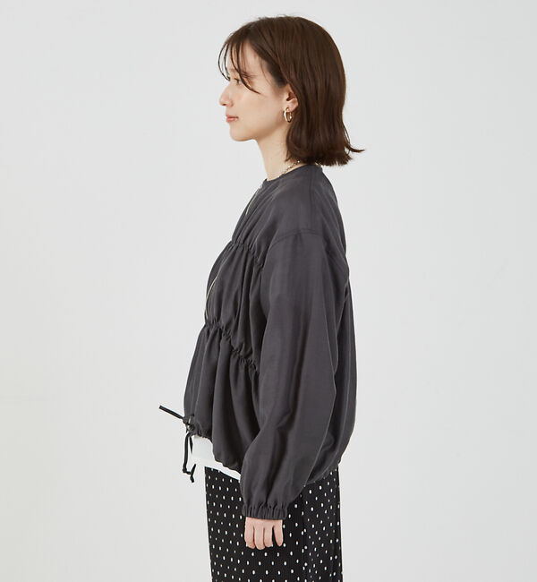 abahouse mavie「【WEB Domani掲載】シアーシャーリングブルゾン」|ブルゾン・スタジャン|