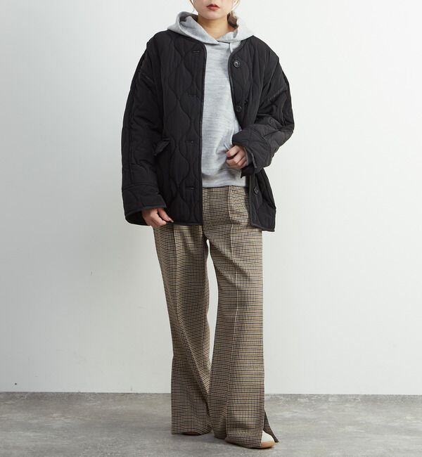 A_「【A_/エース】≪撥水加工≫ナイロンタフタキルティングブルゾン」|ブルゾン・スタジャン|