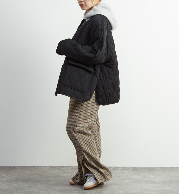 A_「【A_/エース】≪撥水加工≫ナイロンタフタキルティングブルゾン」|ブルゾン・スタジャン|