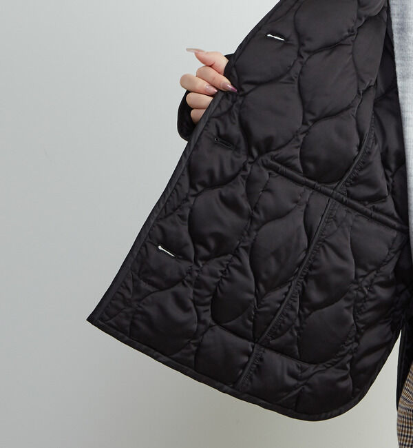 A_「【A_/エース】≪撥水加工≫ナイロンタフタキルティングブルゾン」|ブルゾン・スタジャン|