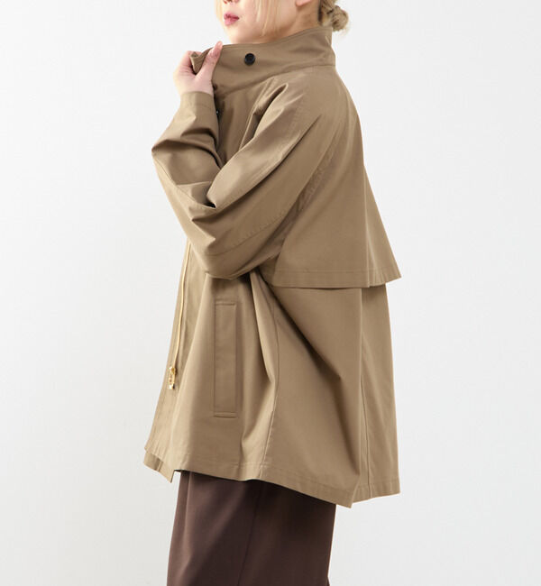 SOFFITTO「Aラインスタンドコート」|ブルゾン・スタジャン|