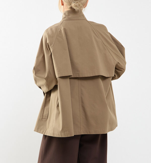 SOFFITTO「Aラインスタンドコート」|ブルゾン・スタジャン|
