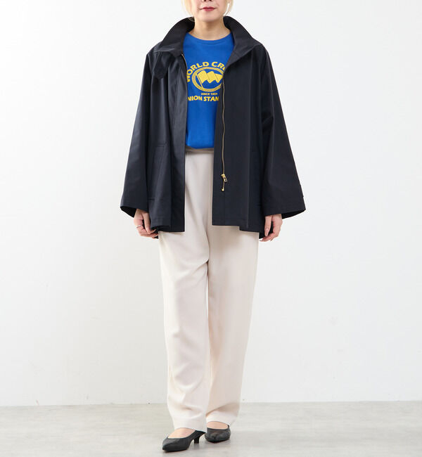 SOFFITTO「Aラインスタンドコート」|ブルゾン・スタジャン|