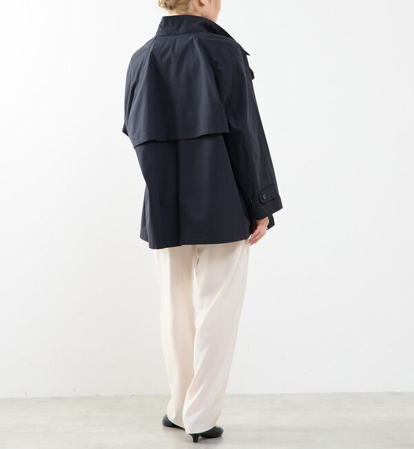 SOFFITTO「Aラインスタンドコート」|ブルゾン・スタジャン|