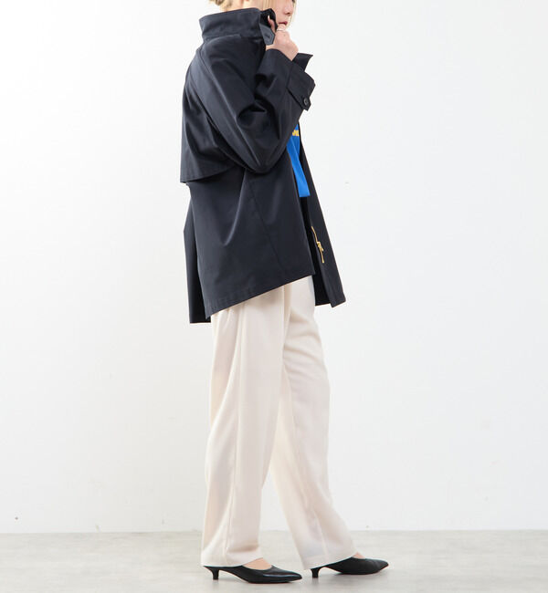 SOFFITTO「Aラインスタンドコート」|ブルゾン・スタジャン|