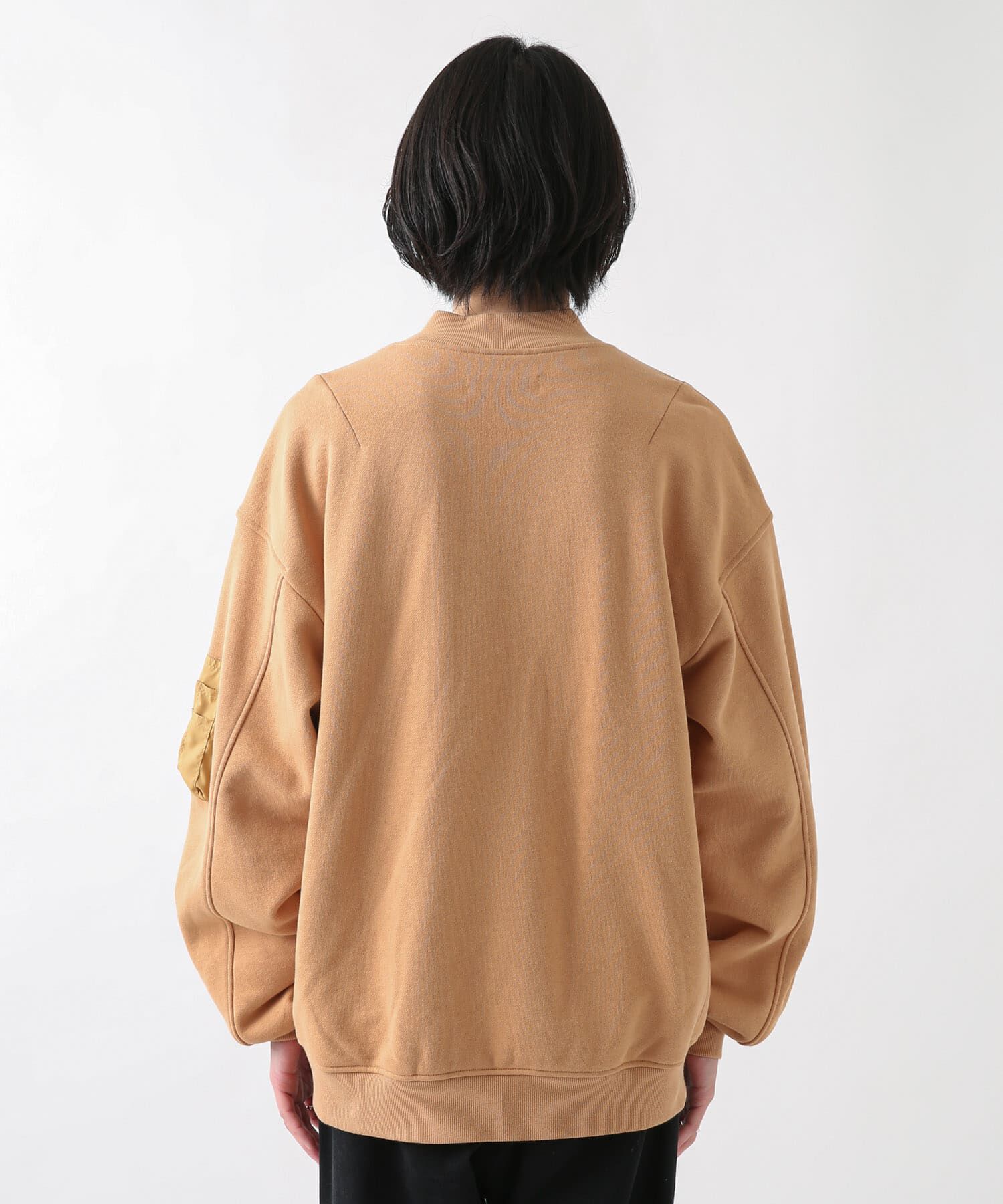 Sonny Label 「裏毛スウェットMA-1ブルゾン」|ブルゾン・スタジャン|