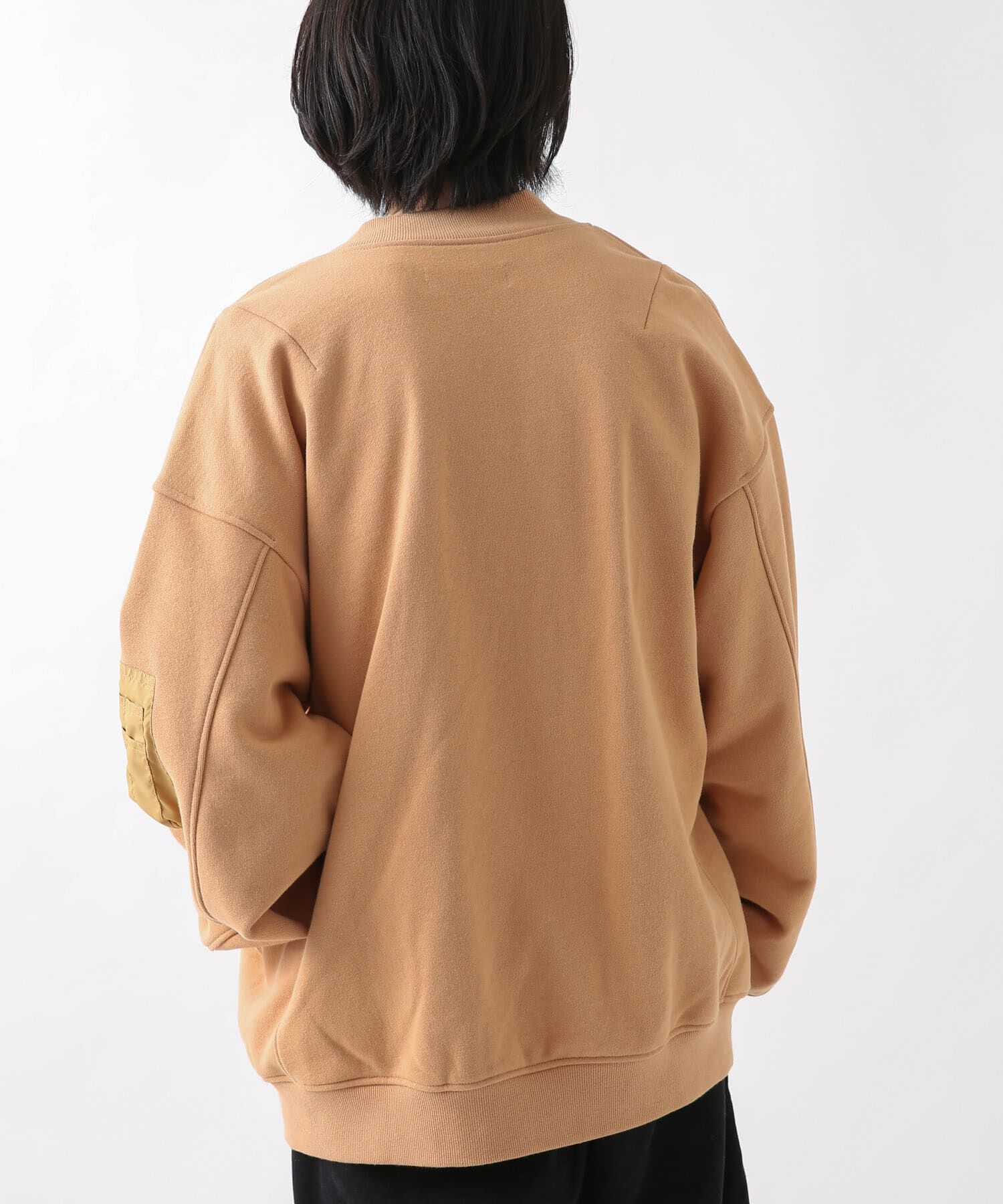 Sonny Label 「裏毛スウェットMA-1ブルゾン」|ブルゾン・スタジャン|