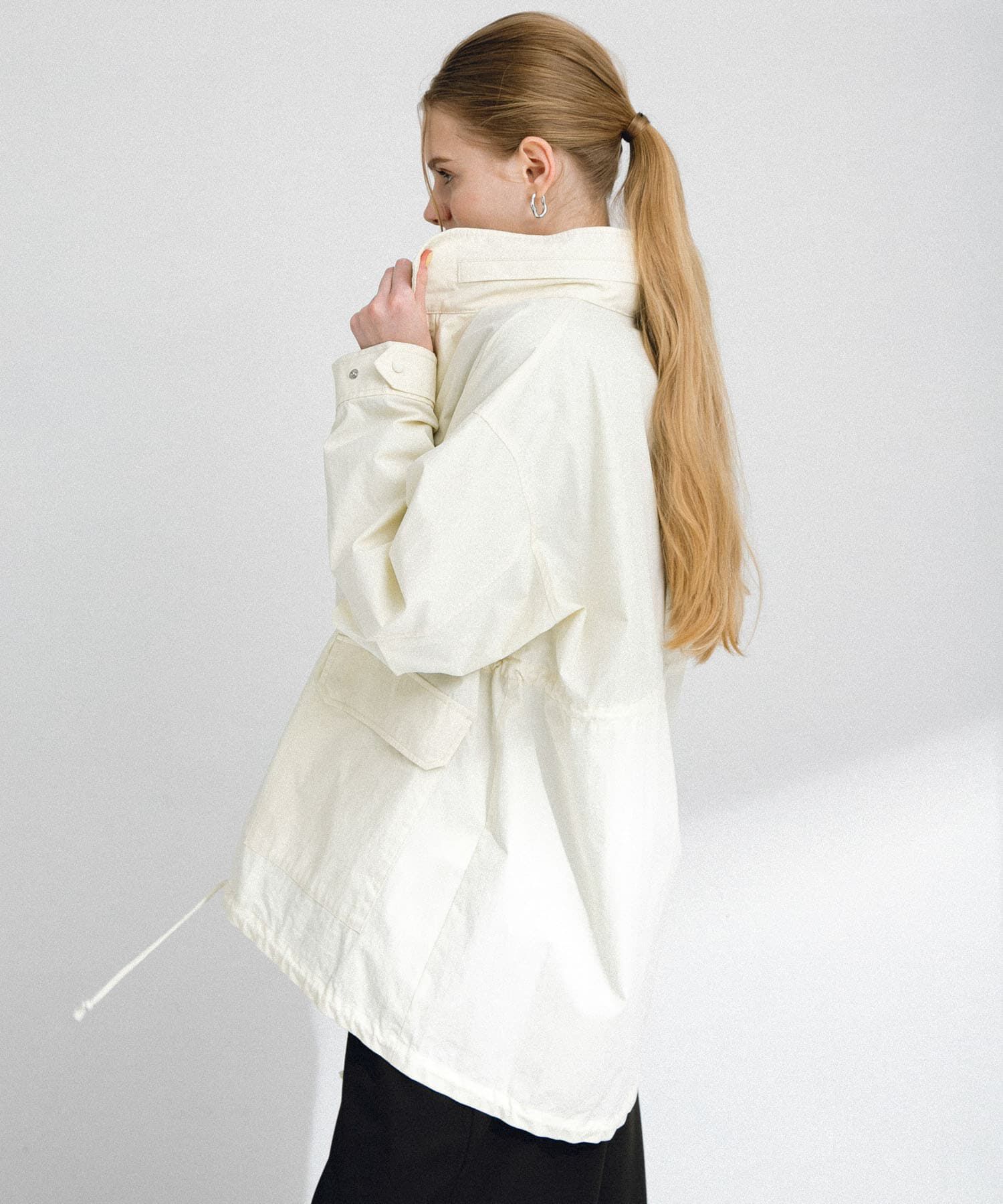 Sonny Label 「ミリタリーナイロンブルゾン」|ブルゾン・スタジャン|アイボリー