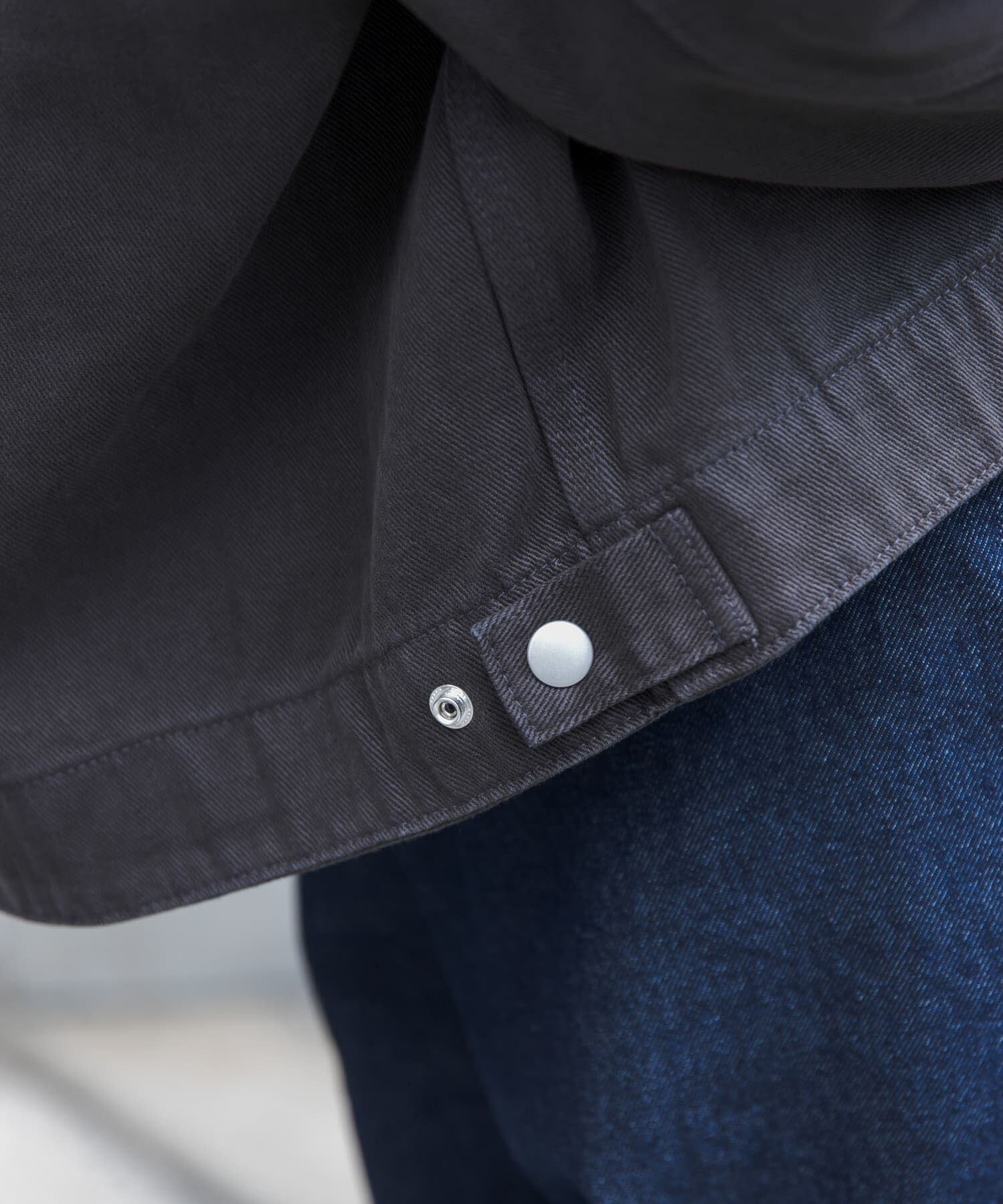 URBAN RESEARCH DOORS「FORK&SPOON　ガーメントダイツイルジップブルゾン」|ブルゾン・スタジャン|