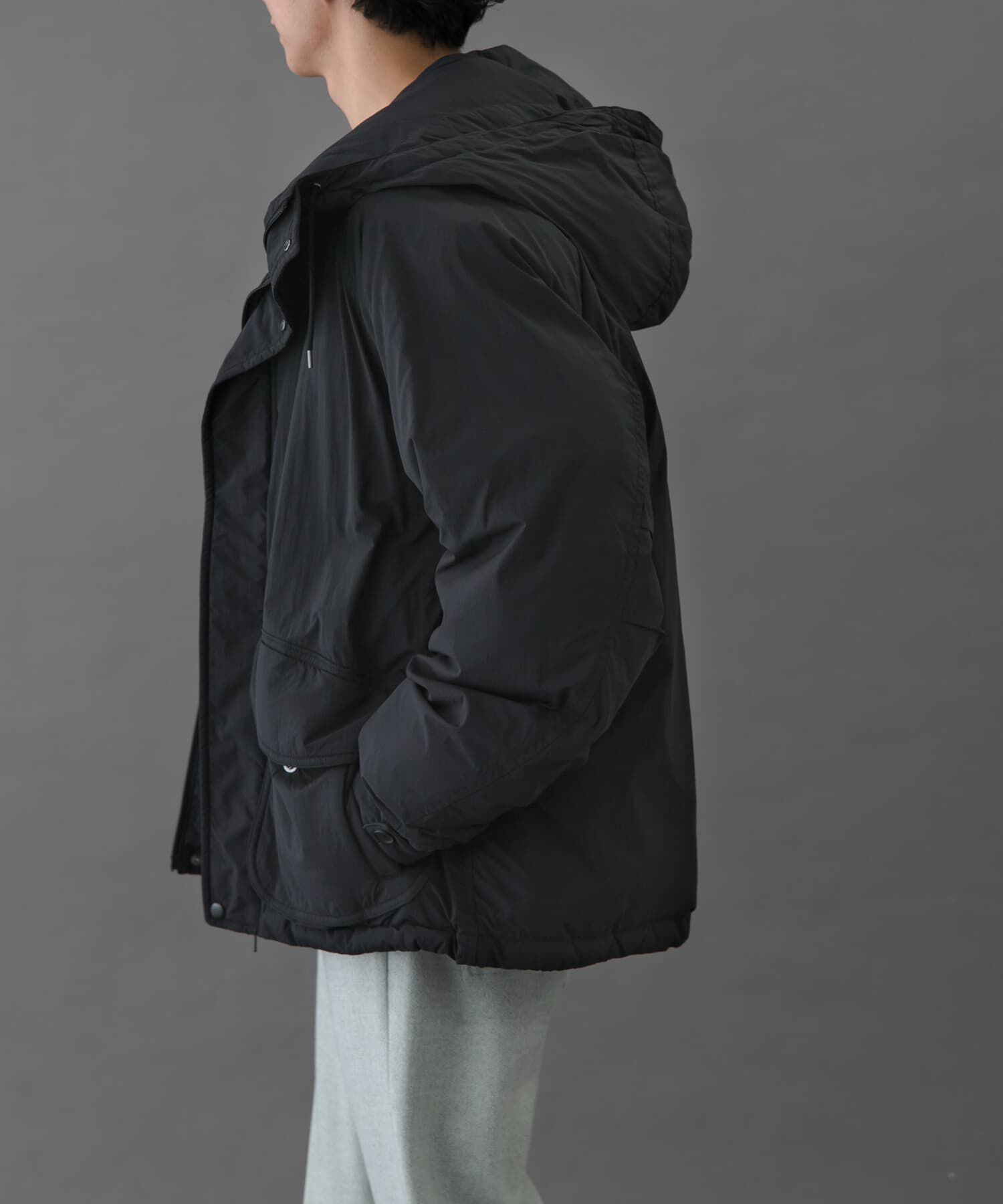 URBAN RESEARCH DOORS「FORK&SPOON 　SORONAフーディーブルゾン」|ブルゾン・スタジャン|