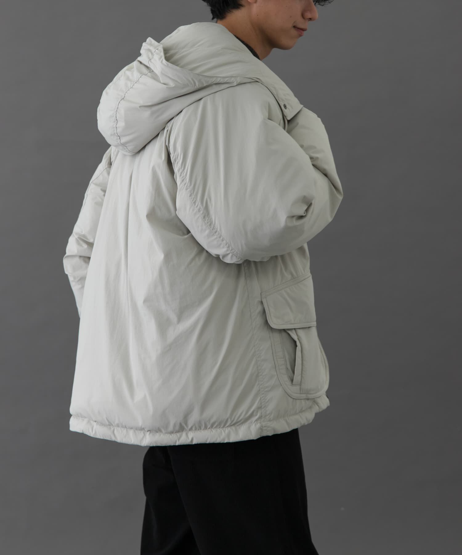 URBAN RESEARCH DOORS「FORK&SPOON 　SORONAフーディーブルゾン」|ブルゾン・スタジャン|