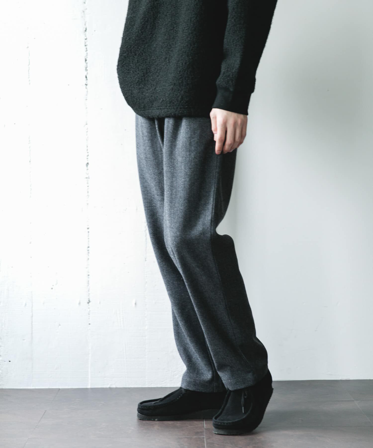 URBAN RESEARCH DOORS「ウール混ヘリンボーンイージートラウザー」|その他|