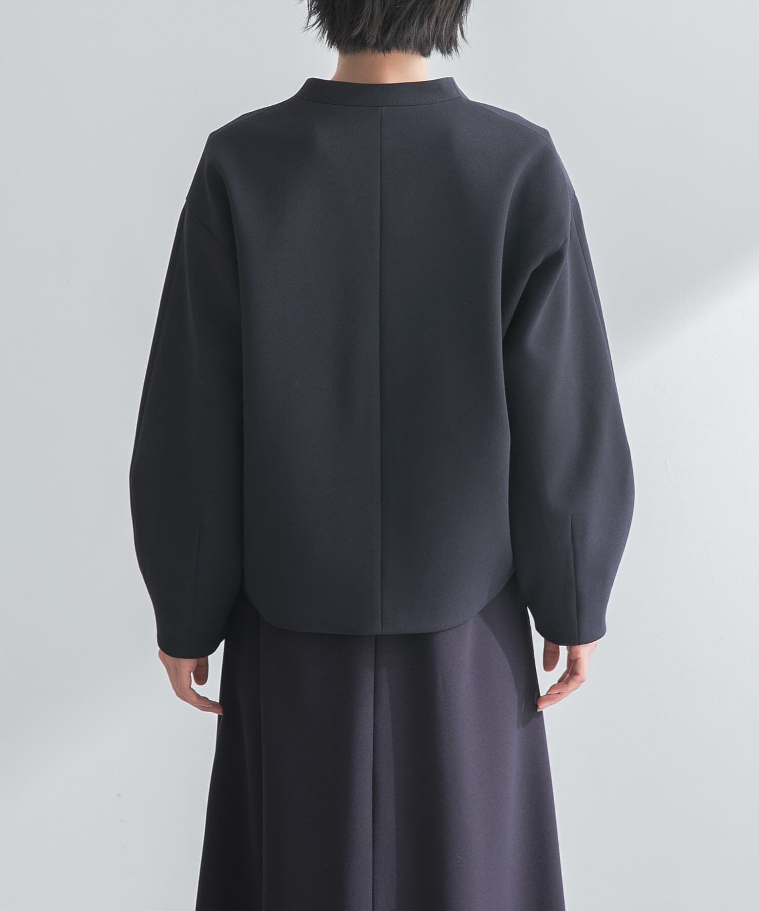 URBAN RESEARCH ROSSO「ストレッチジョーゼットブルゾン」|ブルゾン・スタジャン|