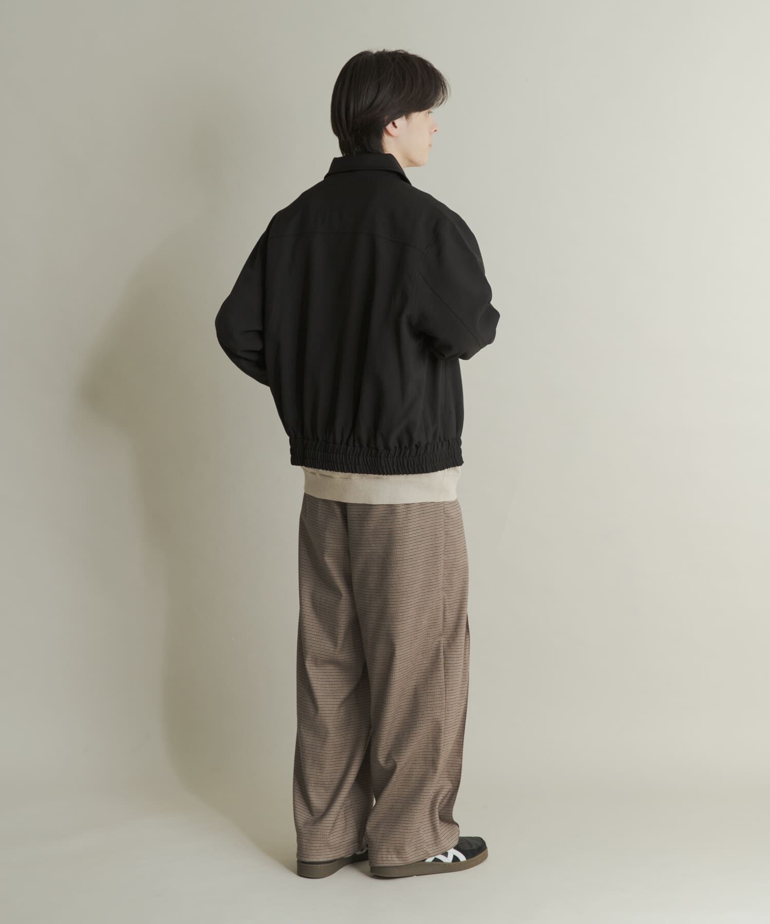 SENSE OF PLACE by URBAN RESEARCH「メランジバルーンジップブルゾン」|ブルゾン・スタジャン|