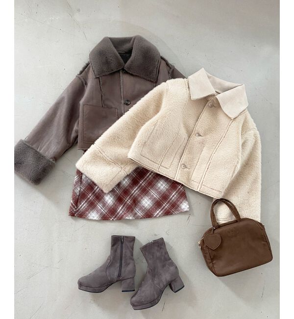  「リバーシブルビッグカラーブルゾン」|ブルゾン・スタジャン|