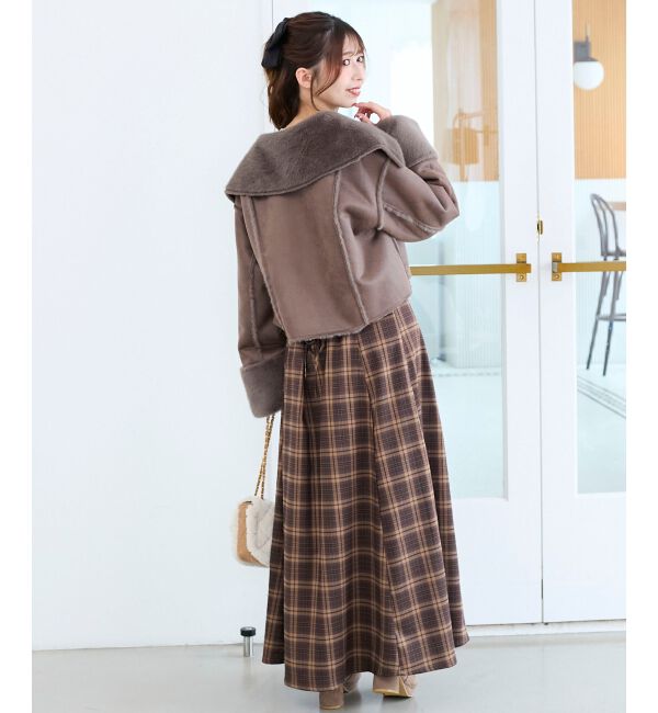  「リバーシブルビッグカラーブルゾン」|ブルゾン・スタジャン|