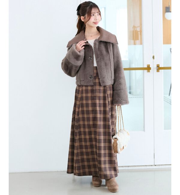  「リバーシブルビッグカラーブルゾン」|ブルゾン・スタジャン|