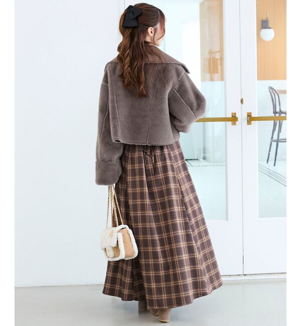  「リバーシブルビッグカラーブルゾン」|ブルゾン・スタジャン|