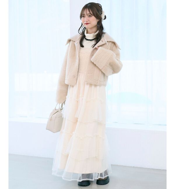  「リバーシブルビッグカラーブルゾン」|ブルゾン・スタジャン|