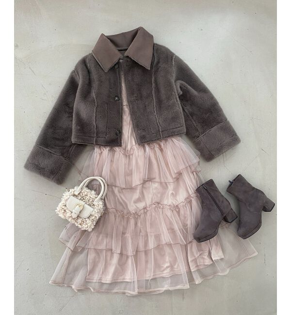  「リバーシブルビッグカラーブルゾン」|ブルゾン・スタジャン|