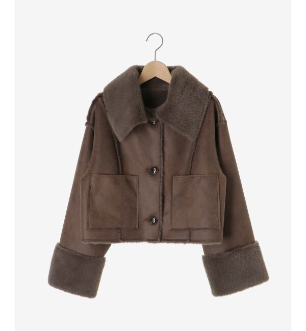  「リバーシブルビッグカラーブルゾン」|ブルゾン・スタジャン|