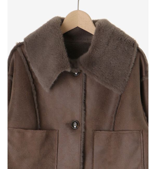  「リバーシブルビッグカラーブルゾン」|ブルゾン・スタジャン|