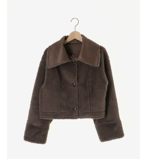  「リバーシブルビッグカラーブルゾン」|ブルゾン・スタジャン|