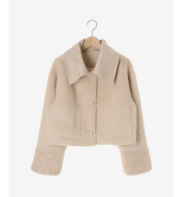  「リバーシブルビッグカラーブルゾン」|ブルゾン・スタジャン|