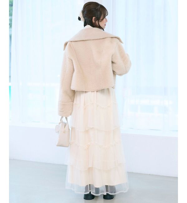  「リバーシブルビッグカラーブルゾン」|ブルゾン・スタジャン|