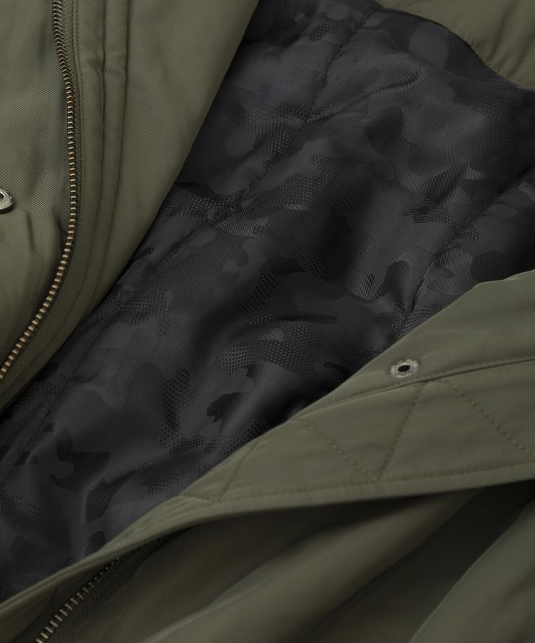 Editt by YECCA VECCA「パディングフーディーコート」|ブルゾン・スタジャン|