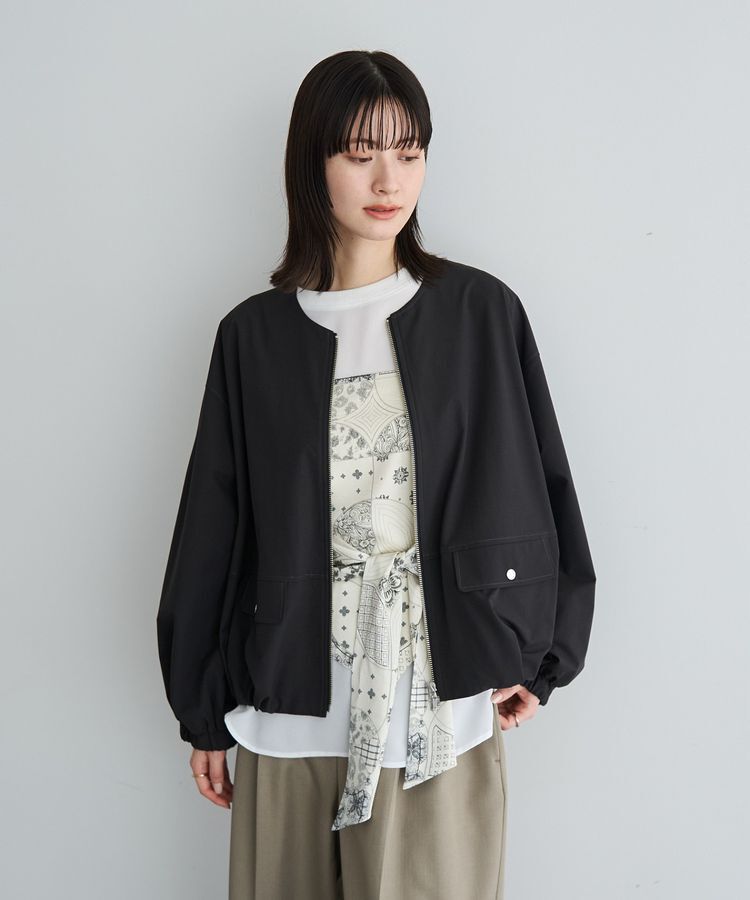 YECCA VECCA「【撥水】バルーンブルゾン」|ブルゾン・スタジャン|