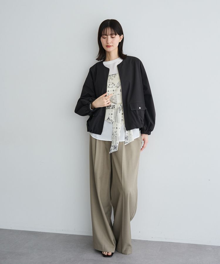 YECCA VECCA「【撥水】バルーンブルゾン」|ブルゾン・スタジャン|