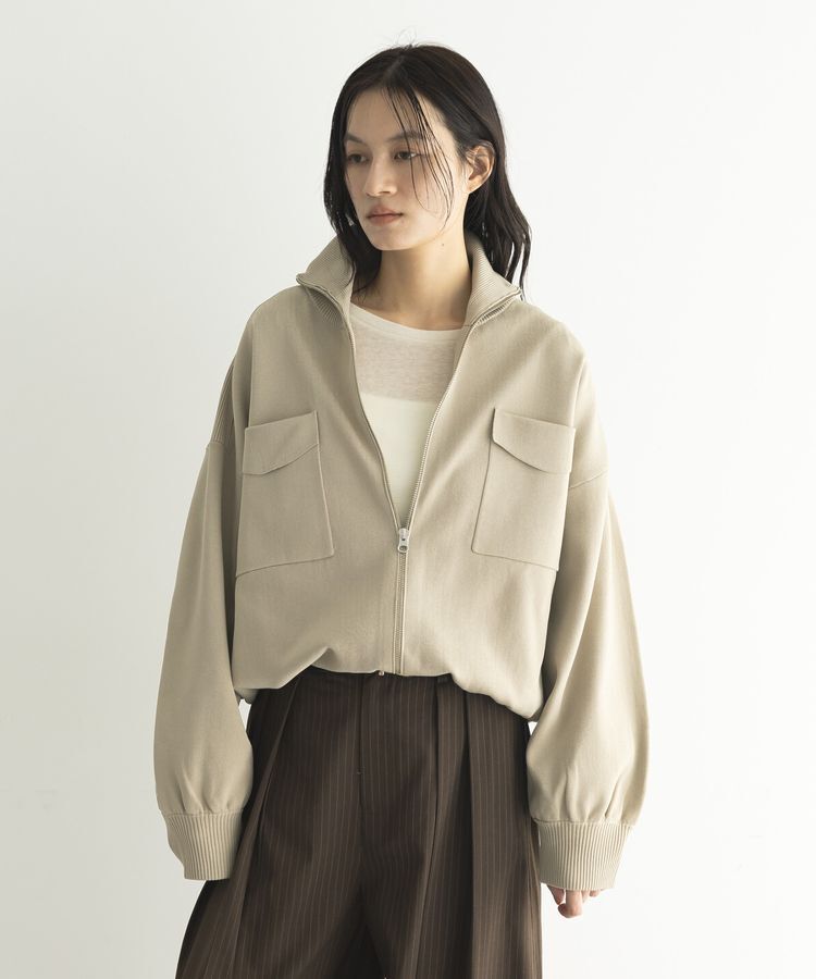 GARAGE OF GOOD CLOTHING「総針ニットWzipブルゾン2」|ブルゾン・スタジャン|